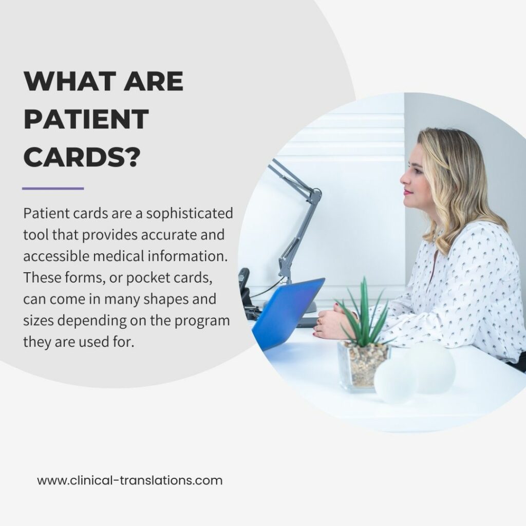 What Are Patient Cards